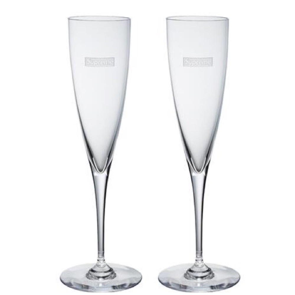 Supreme Baccarat Dom Perignon Flute Set Clear